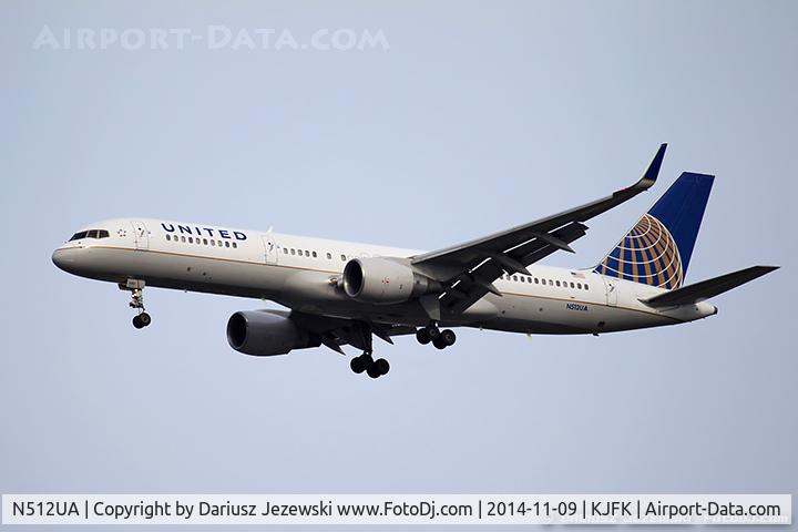 N512UA, 1990 Boeing 757-222 C/N 24809, Boeing 757-222 - United Airlines  C/N 24809, N512UA