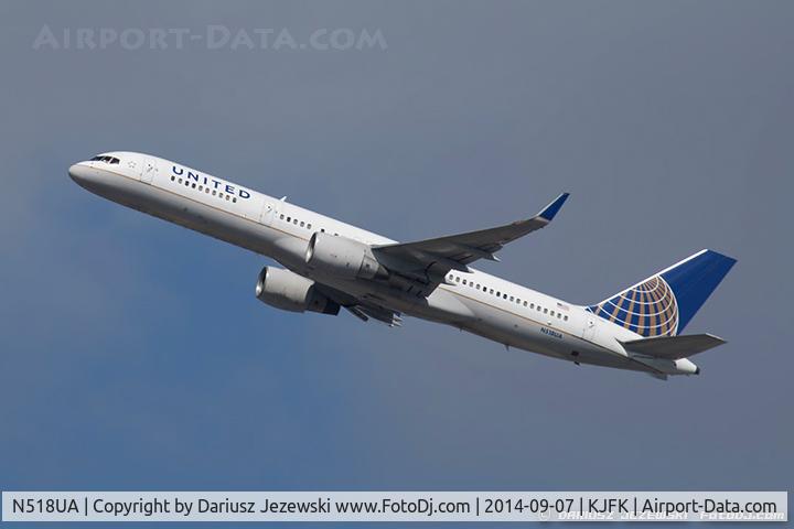 N518UA, 1990 Boeing 757-222 C/N 24871, Boeing 757-222 - United Airlines  C/N 24871, N518UA