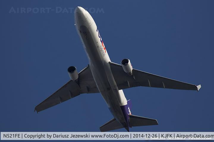 N521FE, 1992 McDonnell Douglas MD-11F C/N 48478, McDonnell Douglas MD-11(F) - FedEx - Federal Express  C/N 48478, N521FE