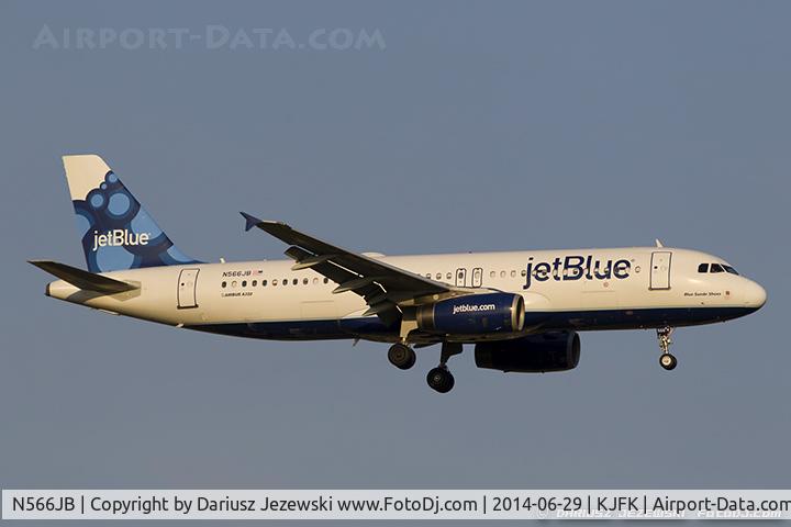 N566JB, 2003 Airbus A320-232 C/N 2042, Airbus A320-232 