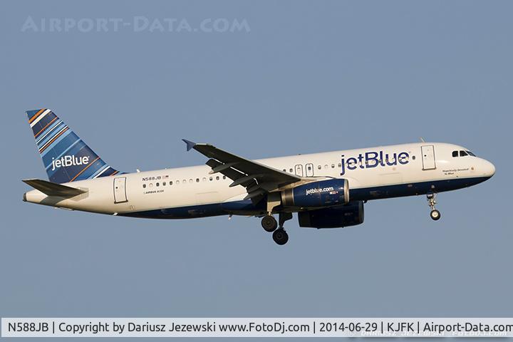 N588JB, 2004 Airbus A320-232 C/N 2201, Airbus A320-232 
