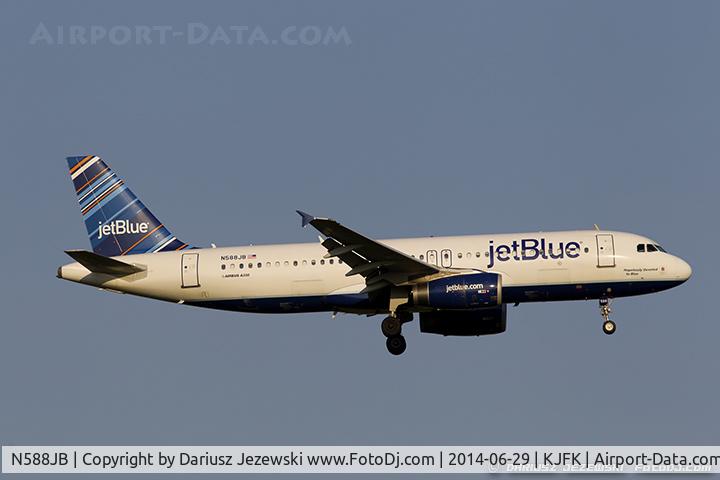 N588JB, 2004 Airbus A320-232 C/N 2201, Airbus A320-232 
