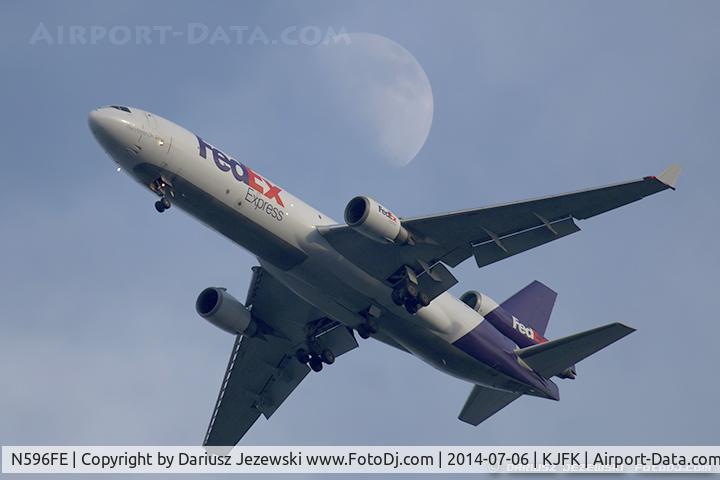 N596FE, 1993 McDonnell Douglas MD-11F C/N 48554, McDonnell Douglas MD-11(F) - FedEx - Federal Express  C/N 48554, N596FE