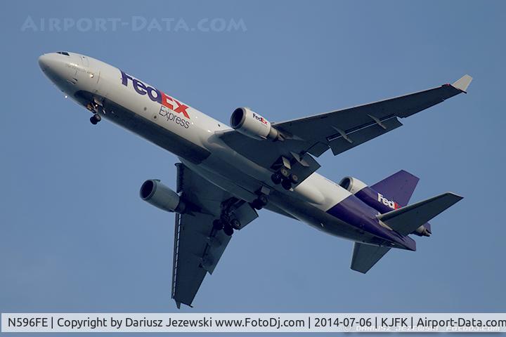 N596FE, 1993 McDonnell Douglas MD-11F C/N 48554, McDonnell Douglas MD-11(F) - FedEx - Federal Express  C/N 48554, N596FE