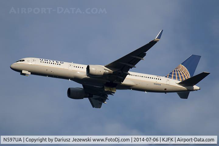 N597UA, 1998 Boeing 757-222 C/N 28750, Boeing 757-222 - United Airlines  C/N 28750, N597UA