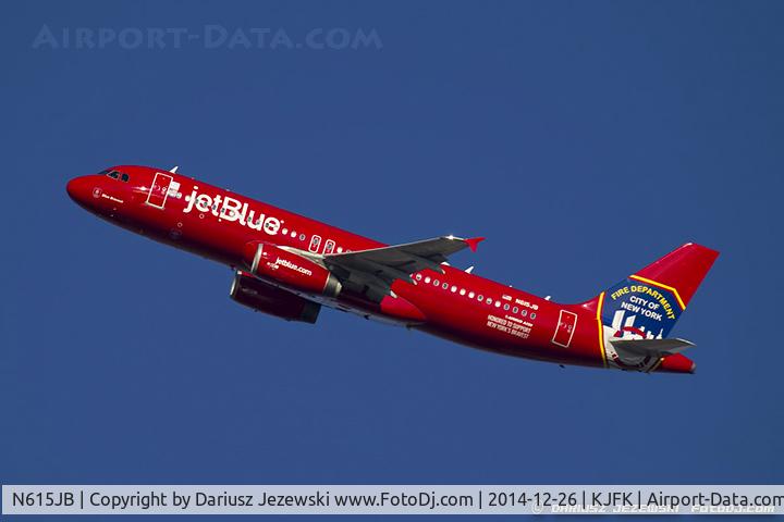 N615JB, 2005 Airbus A320-232 C/N 2461, Airbus A320-232 