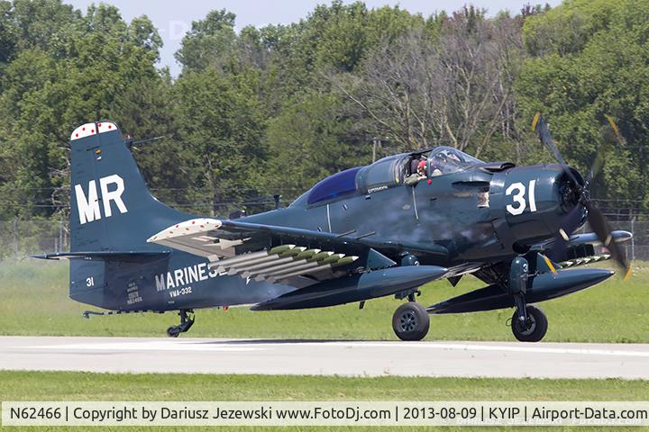 N62466, 1955 Douglas EA-1E Skyraider C/N 10255 (135178), Douglas EA-1E Skyraider  C/N 135178, N62466