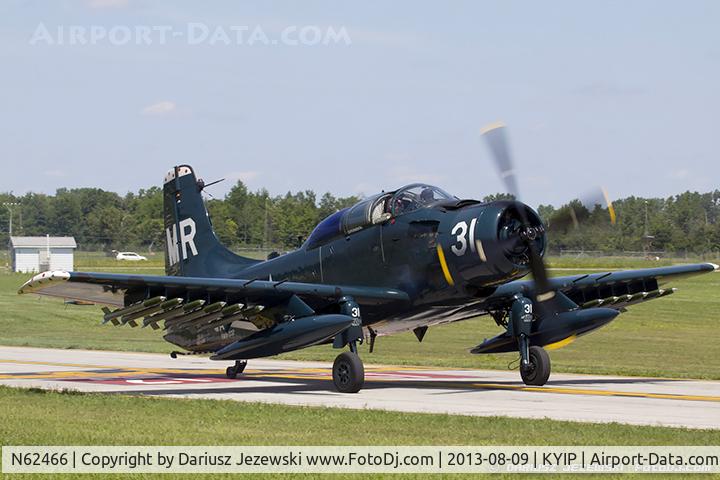 N62466, 1955 Douglas EA-1E Skyraider C/N 10255 (135178), Douglas EA-1E Skyraider  C/N 135178, N62466