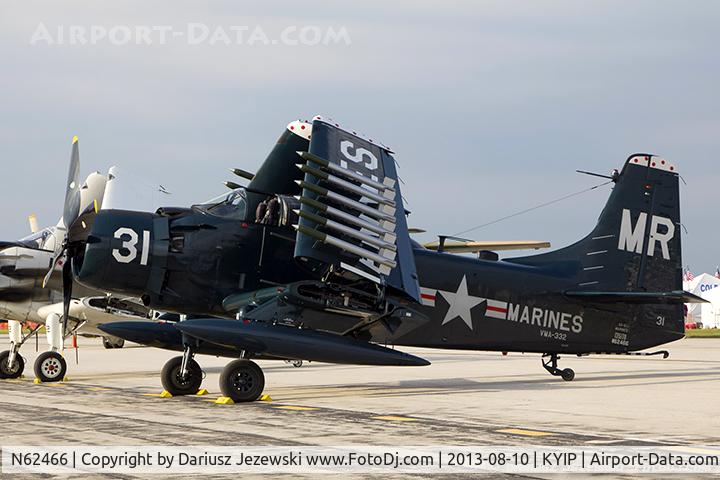 N62466, 1955 Douglas EA-1E Skyraider C/N 10255 (135178), Douglas EA-1E Skyraider  C/N 135178, N62466