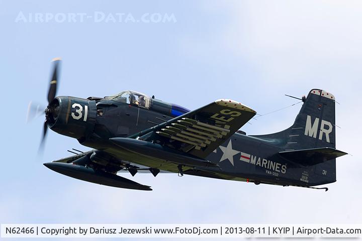 N62466, 1955 Douglas EA-1E Skyraider C/N 10255 (135178), Douglas EA-1E Skyraider  C/N 135178, N62466