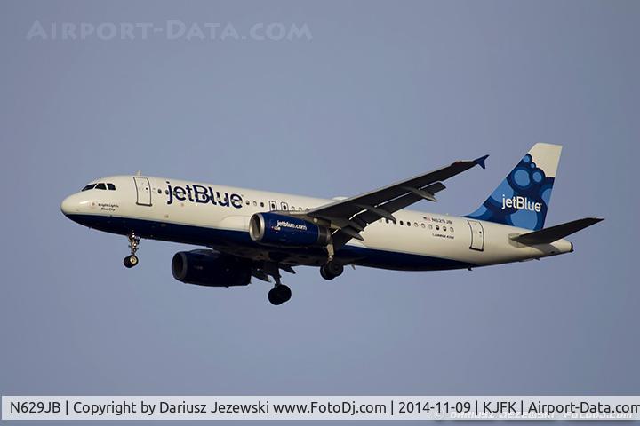 N629JB, 2005 Airbus A320-232 C/N 2580, Airbus A320-232 