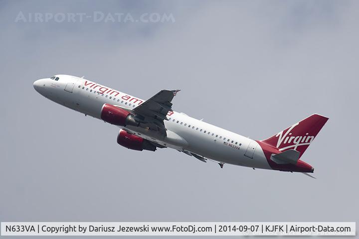 N633VA, 2007 Airbus A320-214 C/N 3230, Airbus A320-214 - Virgin America  C/N 3230, N633VA