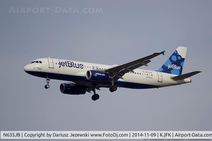 N635JB, 2006 Airbus A320-232 C/N 2725, Airbus A320-232 