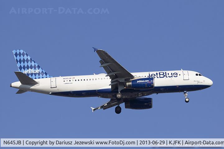 N645JB, 2006 Airbus A320-232 C/N 2900, Airbus A320-232 