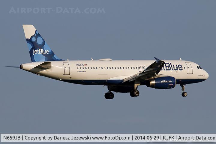N659JB, 2007 Airbus A320-232 C/N 3190, Airbus A320-232 