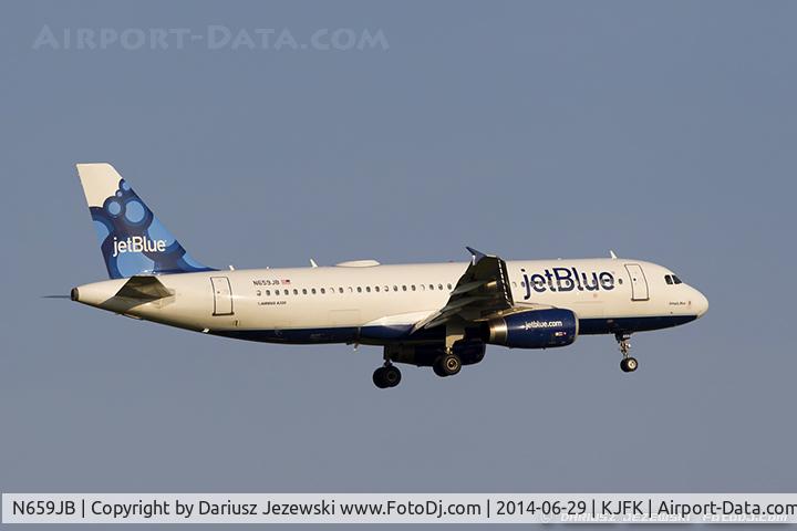 N659JB, 2007 Airbus A320-232 C/N 3190, Airbus A320-232 