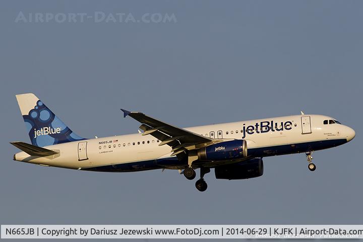 N665JB, 2007 Airbus A320-232 C/N 3348, Airbus A320-232 