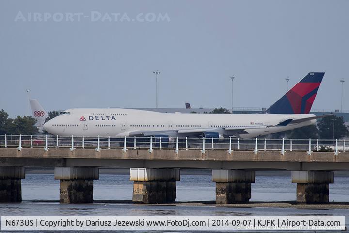 N673US, 1999 Boeing 747-451 C/N 30268, Boeing 747-451 - Delta Air Lines  C/N 30268, N673US