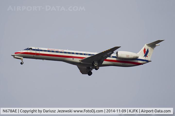 N678AE, 2004 Embraer ERJ-145LR (EMB-145LR) C/N 14500813, Embraer ERJ-145LR (EMB-145LR) - American Eagle  C/N 14500813, N678AE
