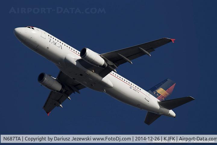 N687TA, 2000 Airbus A320-233 C/N 1334, Airbus A320-233 - TACA  C/N 1334, N687TA