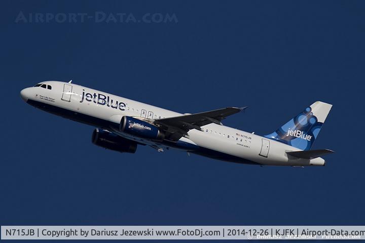 N715JB, 2008 Airbus A320-232 C/N 3554, Airbus A320-232 