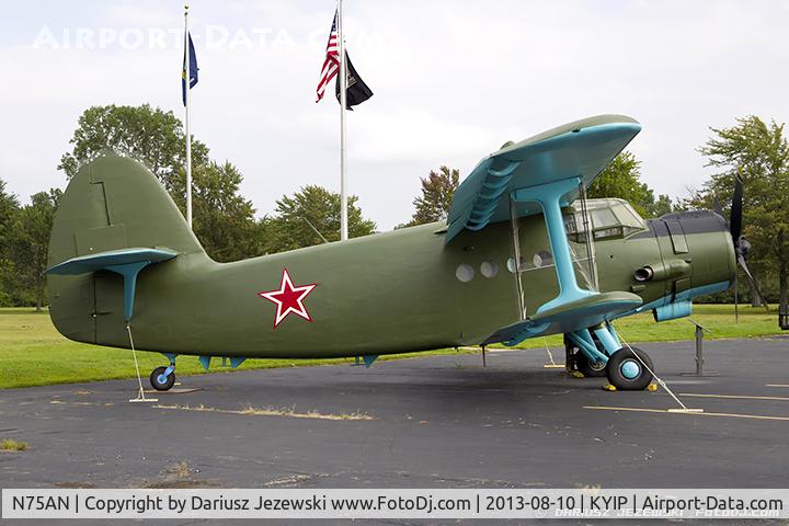 N75AN, PZL-Mielec AN-2 C/N 1G21141, PZL Mielec An-2  C/N 1G21141, N75AN