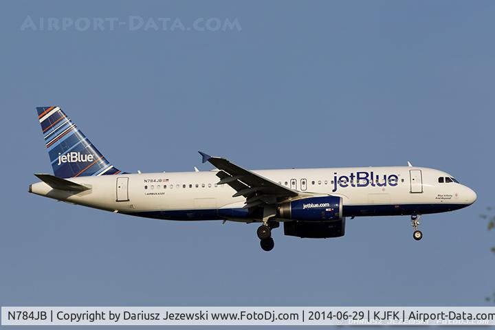 N784JB, 2010 Airbus A320-232 C/N 4578, Airbus A320-232 