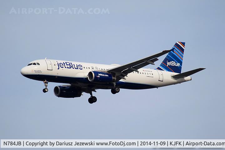 N784JB, 2010 Airbus A320-232 C/N 4578, Airbus A320-232 