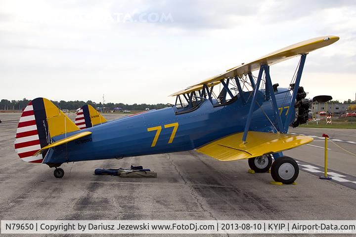 N79650, 1944 Boeing E75N1 C/N 75-5770, Boeing E75N1 Stearman  C/N 75-5770 - Dave Groh, N79650
