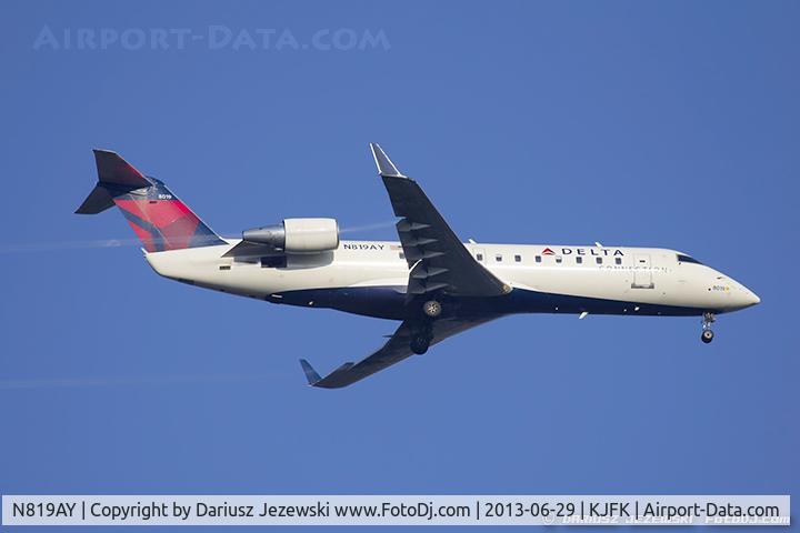 N819AY, 2005 Bombardier CRJ-200LR (CL-600-2B19) C/N 8019, Bombardier CRJ-200LR (CL-600-2B19) - Delta Connection (Endeavor Air)   C/N 8019, N819AY