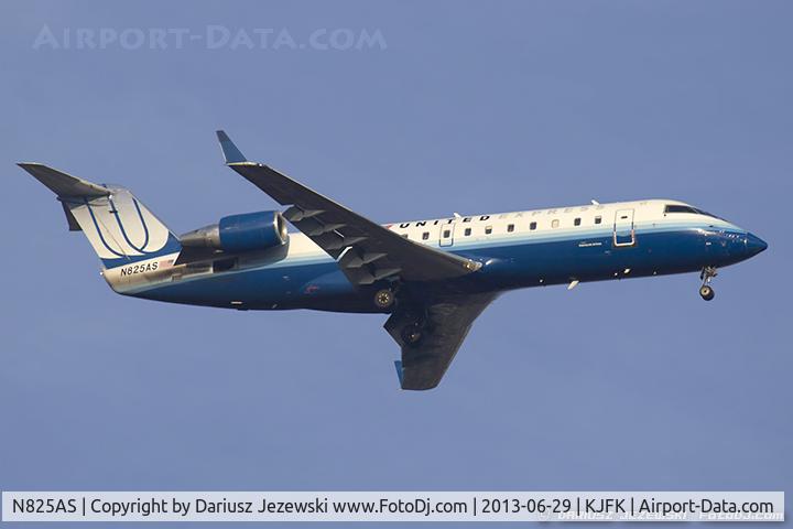 N825AS, 1997 Canadair CRJ-200ER (CL-600-2B19) C/N 7207, Bombardier CRJ-200ER (CL-600-2B19) - United Express (ExpressJet Airlines)   C/N 7207, N825AS