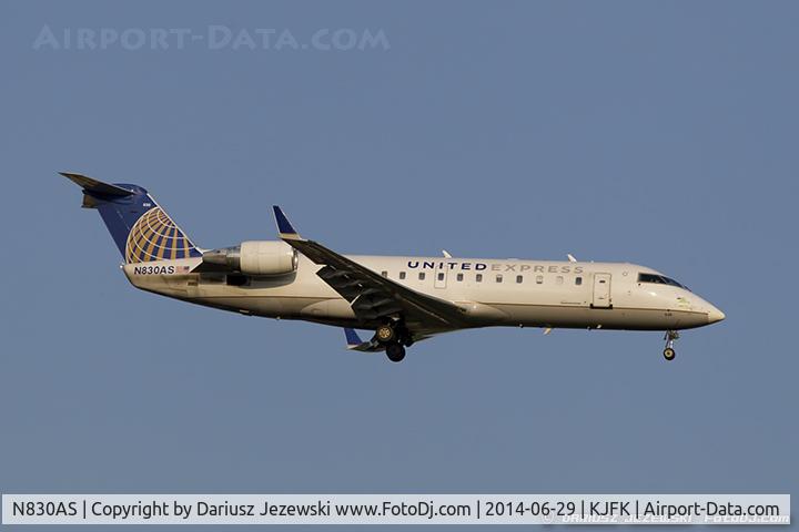 N830AS, 1998 Canadair CRJ-200ER (CL-600-2B19) C/N 7236, Bombardier CRJ-200ER (CL-600-2B19) - United Express (ExpressJet Airlines)   C/N 7236, N830AS