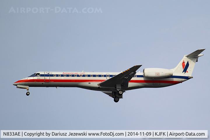 N833AE, 2002 Embraer ERJ-140LR (EMB-135KL) C/N 145629, Embraer ERJ-140LR (EMB-135KL) - American Eagle  C/N 145629, N833AE