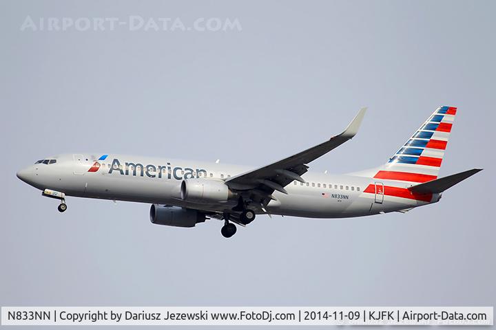 N833NN, 2010 Boeing 737-823 C/N 31093, Boeing 737-823 - American Airlines  C/N 31093, N833NN