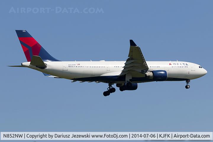 N852NW, 2004 Airbus A330-223 C/N 0614, Airbus A330-223 - Delta Air Lines  C/N 614, N852NW