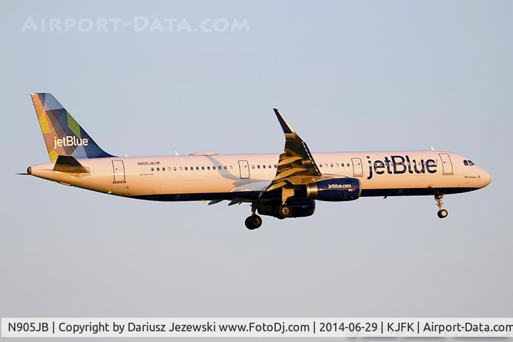 N905JB, 2013 Airbus A321-231 C/N 5854, Airbus A321-231 