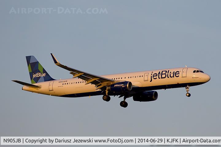 N905JB, 2013 Airbus A321-231 C/N 5854, Airbus A321-231 