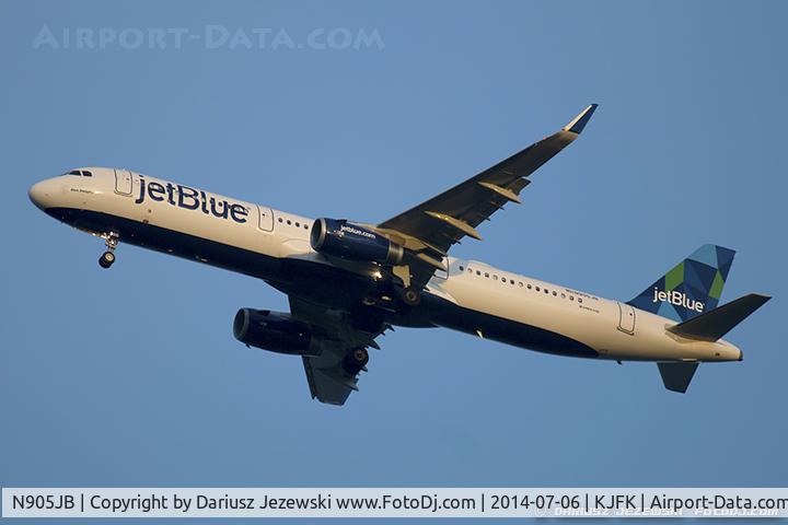 N905JB, 2013 Airbus A321-231 C/N 5854, Airbus A321-231 