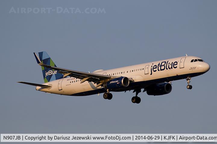 N907JB, 2013 Airbus A321-231 C/N 5865, Airbus A321-231 