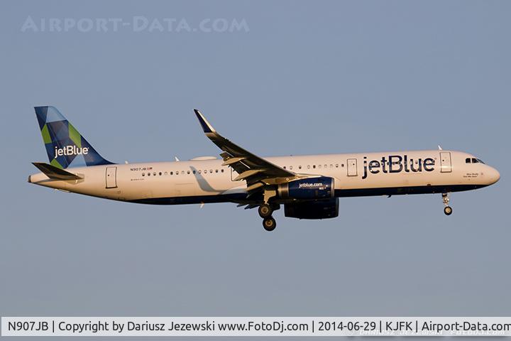N907JB, 2013 Airbus A321-231 C/N 5865, Airbus A321-231 