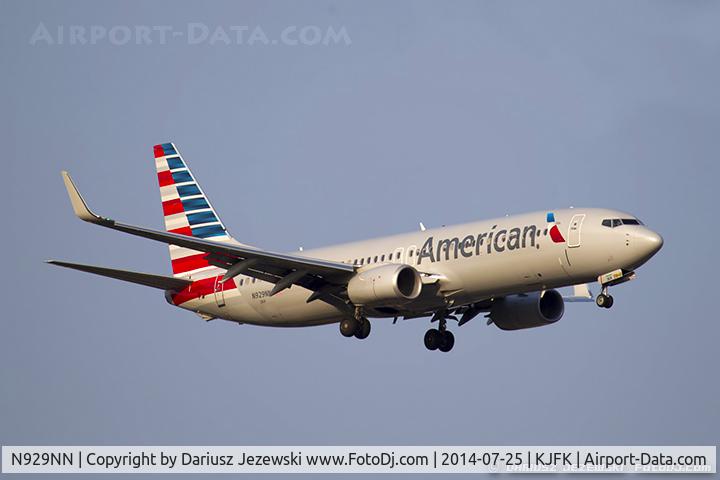 N929NN, 2012 Boeing 737-823 C/N 33322, Boeing 737-823 - American Airlines  C/N 33322, N929NN