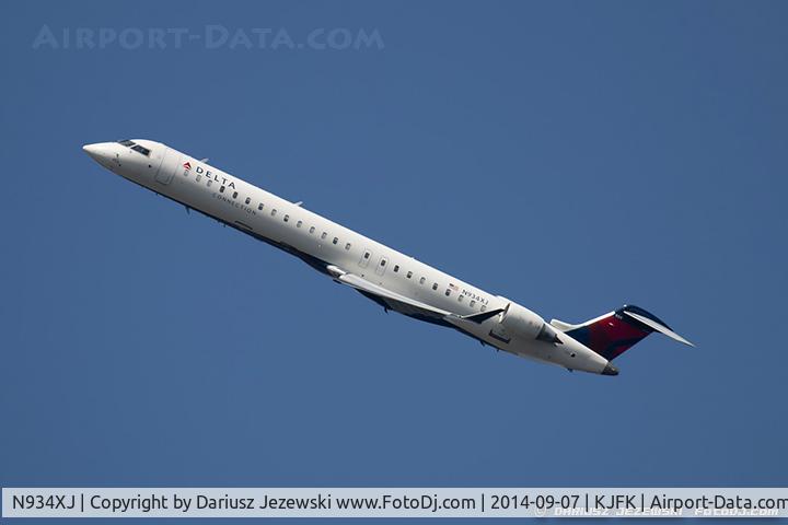 N934XJ, 2008 Bombardier CRJ-900ER (CL-600-2D24) C/N 15198, Bombardier CRJ-900ER (CL-600-2D24) - Delta Connection (Endeavor Air)   C/N 15198, N934XJ