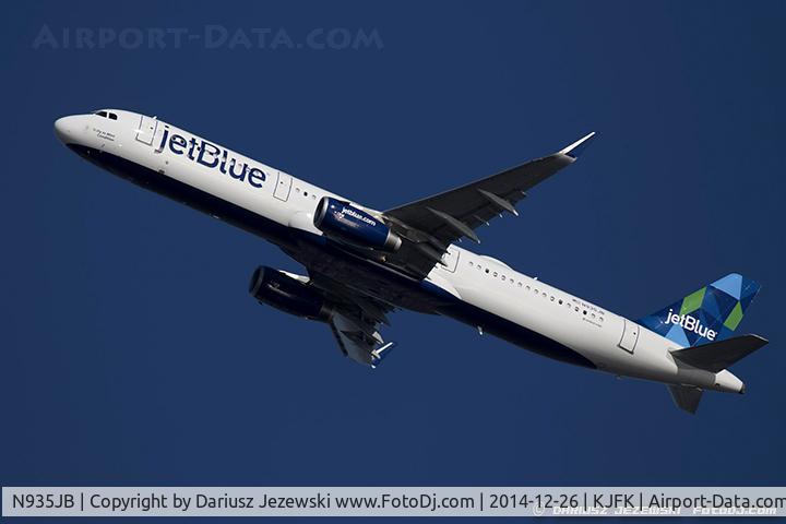 N935JB, 2014 Airbus A321-231 C/N 6185, Airbus A321-231 