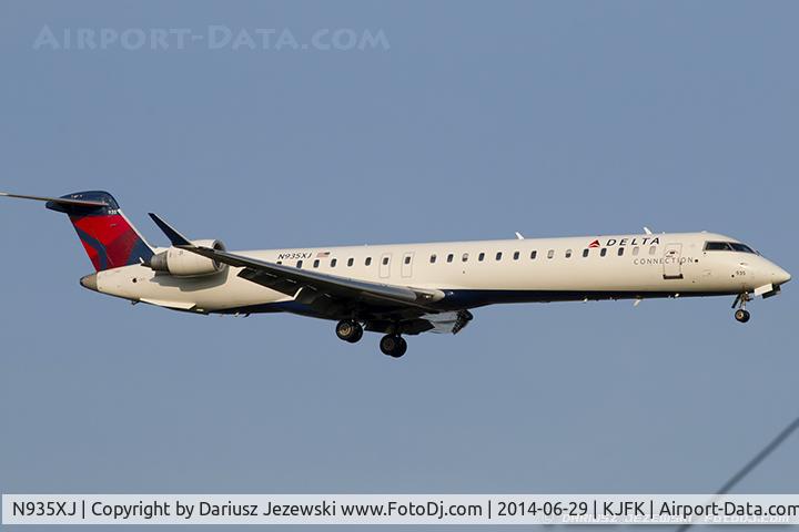 N935XJ, 2008 Bombardier CRJ-900ER (CL-600-2D24) C/N 15199, Bombardier CRJ-900ER (CL-600-2D24) - Delta Connection (Endeavor Air)   C/N 15199, N935XJ