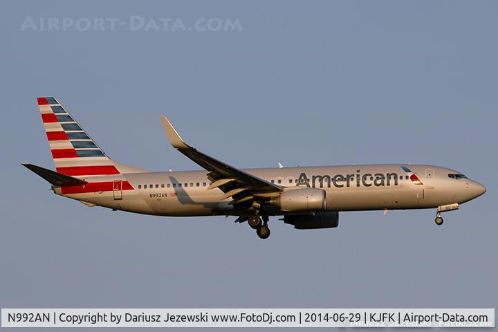 N992AN, 2009 Boeing 737-823 C/N 31071, Boeing 737-823 - American Airlines  C/N 31071, N992AN