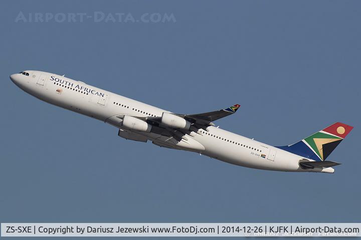 ZS-SXE, 2004 Airbus A340-313X C/N 646, Airbus A340-313 - South African Airways  C/N 646, ZS-SXE