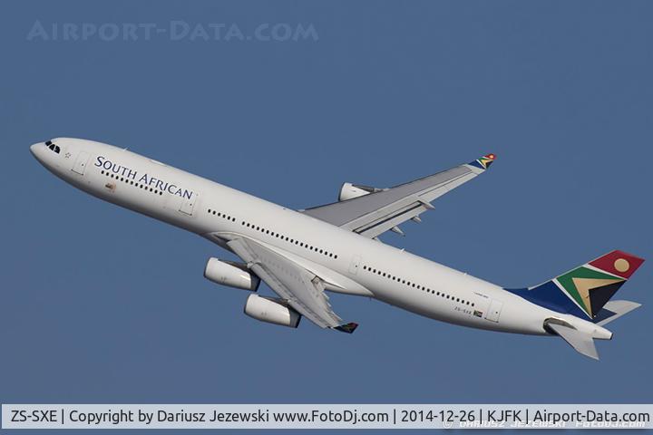 ZS-SXE, 2004 Airbus A340-313X C/N 646, Airbus A340-313 - South African Airways  C/N 646, ZS-SXE