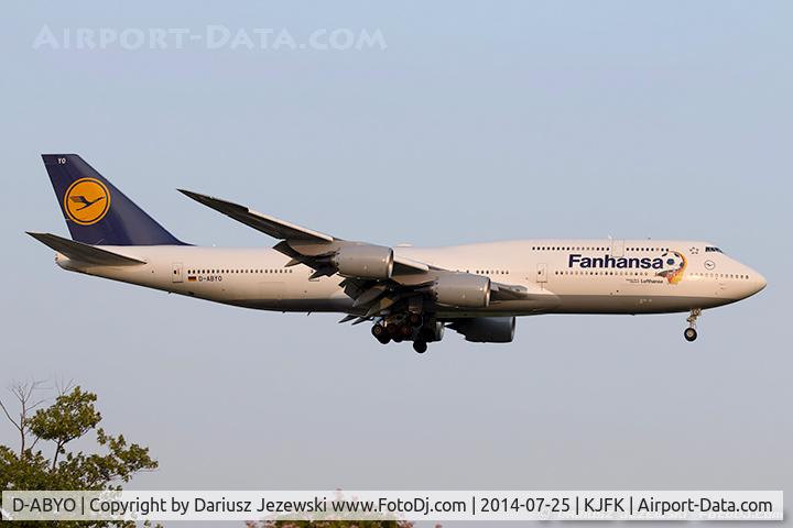D-ABYO, 2014 Boeing 747-830 C/N 37841, Boeing 747-830 - Lufthansa  C/N 37841, D-ABYO