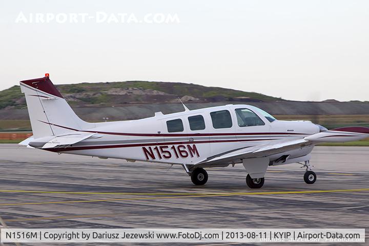 N1516M, 1988 Beech A36 Bonanza 36 C/N E-2459, Beech A36 Bonanza 36  C/N E-2459, N1516M