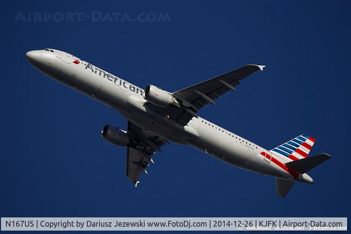 N167US, 2001 Airbus A321-211 C/N 1442, Airbus A321-211 - American Airlines  C/N 1442, N167US